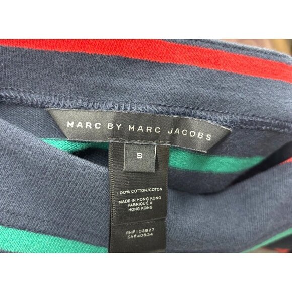 NWOT Marc by Marc Jacobs Mallory Multi Striped Dress Blue Green Red S - Picture 6 of 6